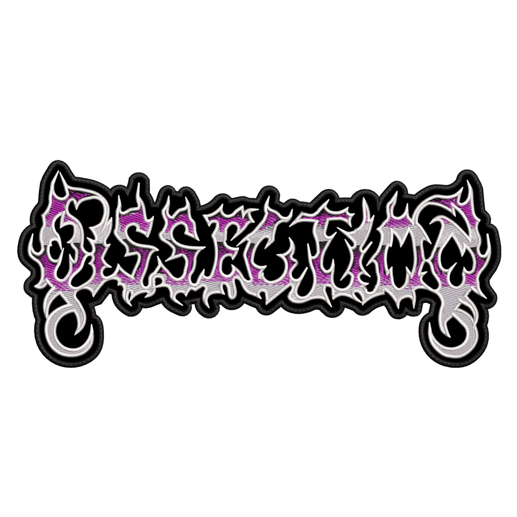 Espaldera Bordada DISSECTION Black Metal