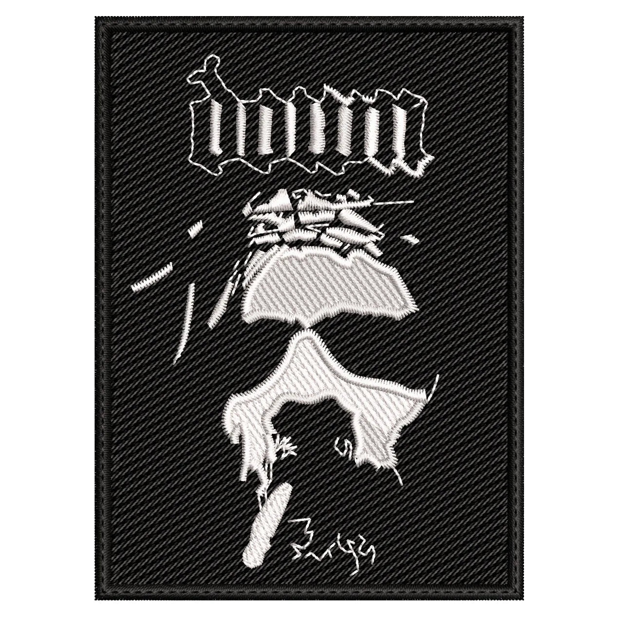 Parche Bordado DOWN Heavy Metal