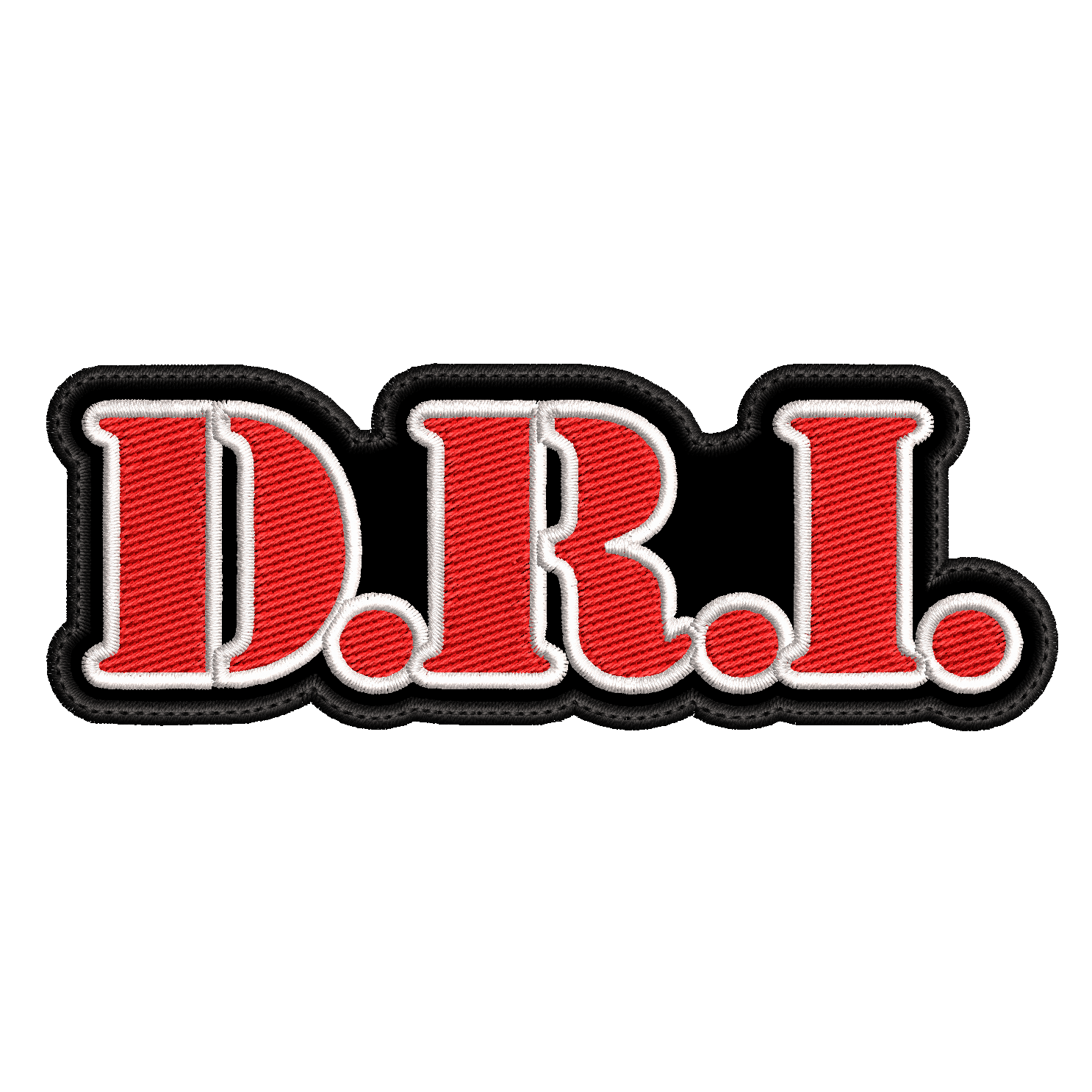 Parche Bordado D.R.I Metal