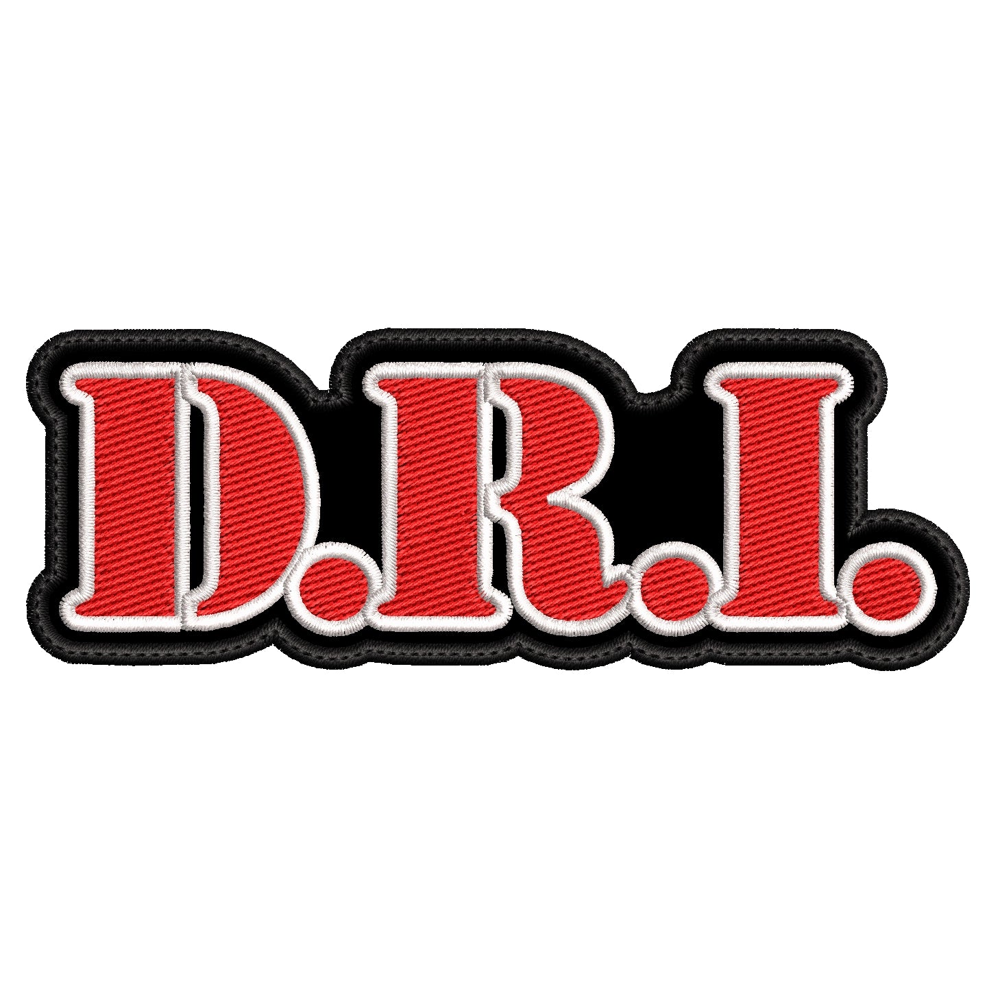 Parche Bordado D.R.I Metal