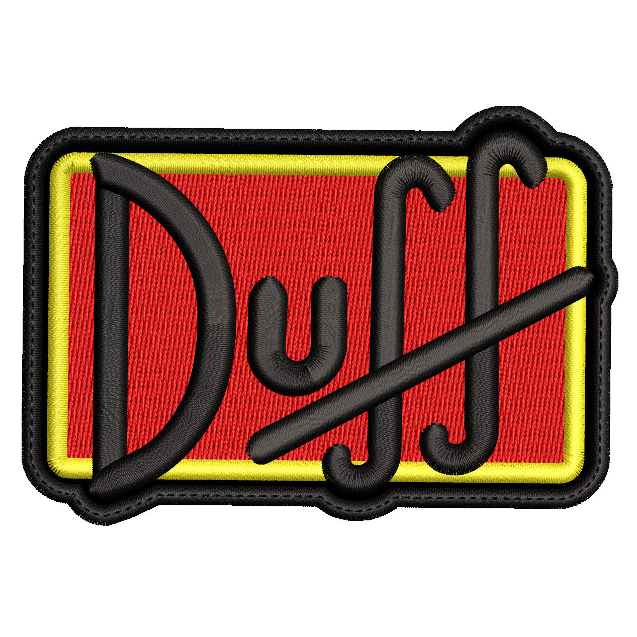 Parche Bordado DUFF