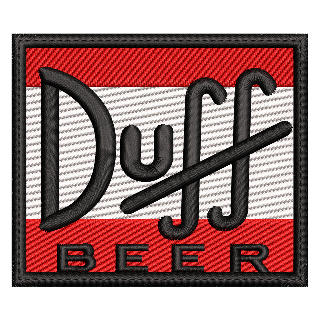 Parche Bordado DUFF Simpsons