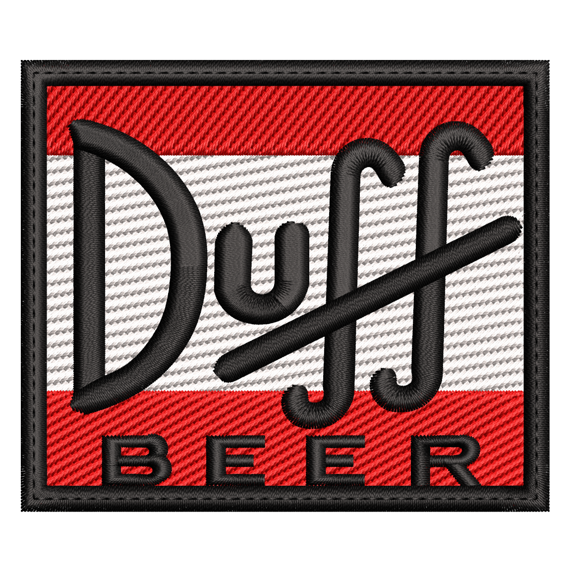Parche Bordado DUFF Simpsons