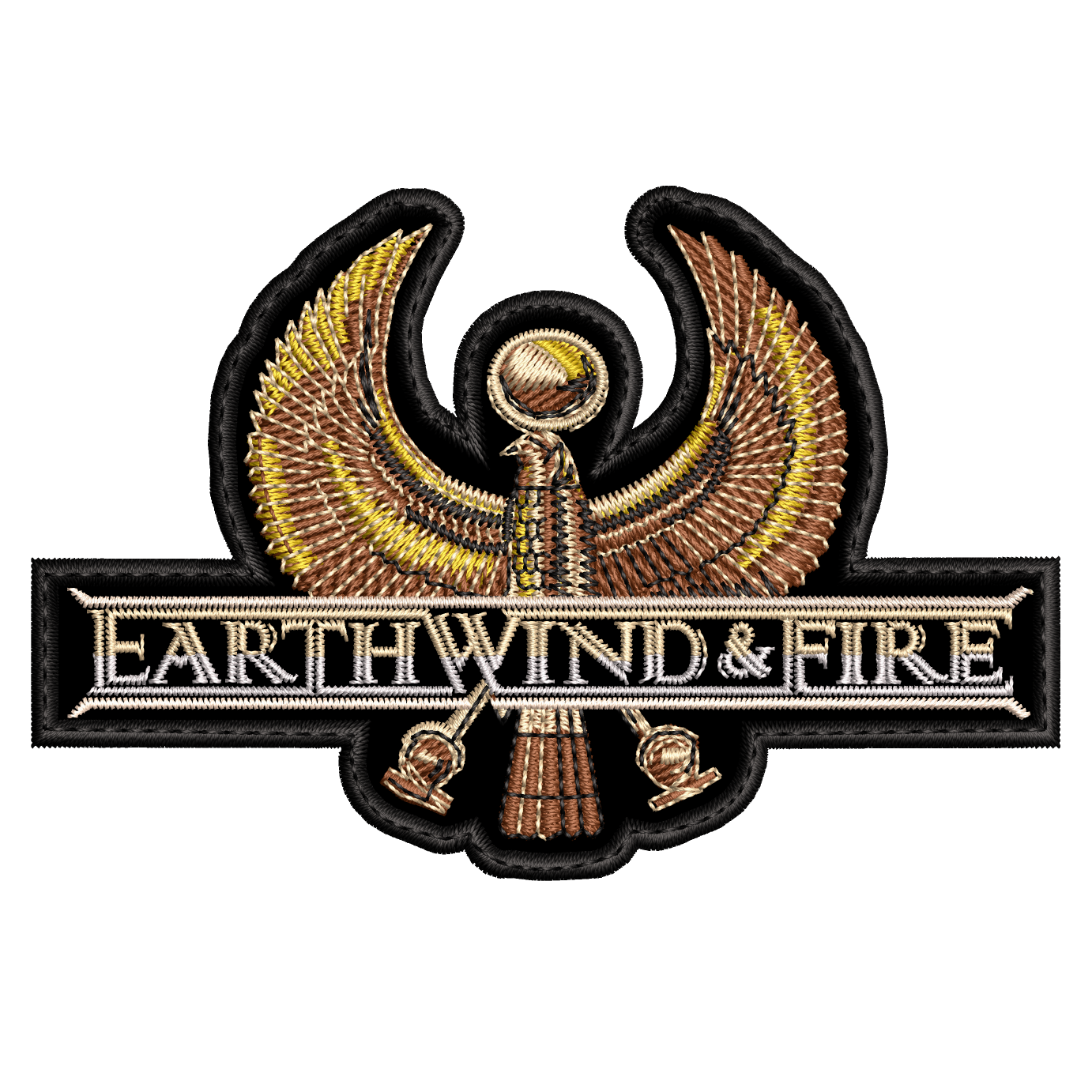 Parche Bordado EARTH WIND & FIRE R&B Soul Rock