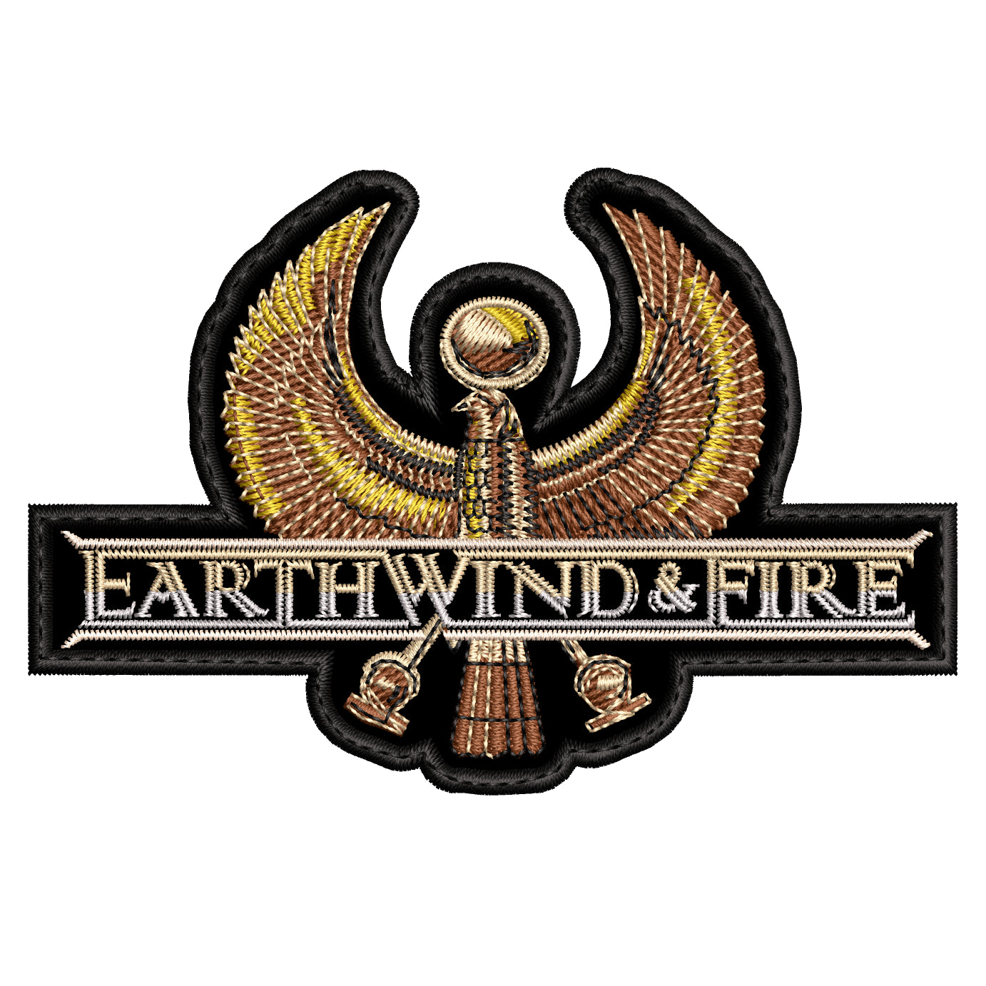Parche Bordado EARTH WIND & FIRE R&B Soul Rock