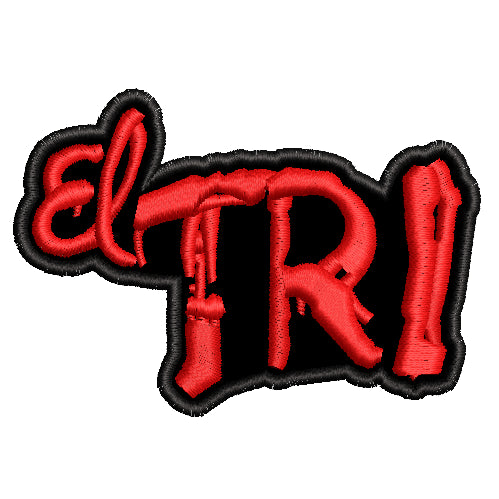 Parche Bordado Mini EL TRI Rock