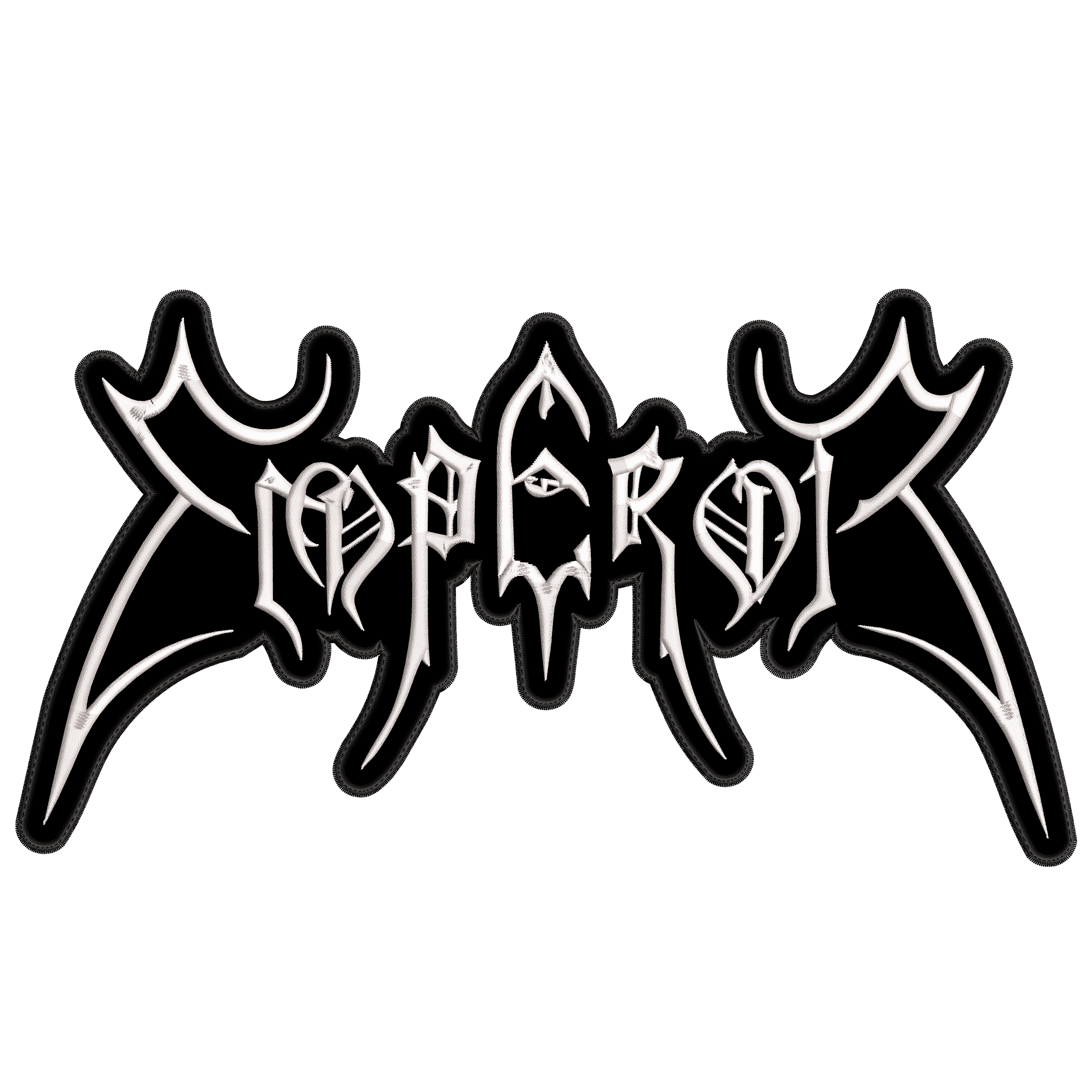 Espaldera Bordada EMPEROR Metal Progresivo