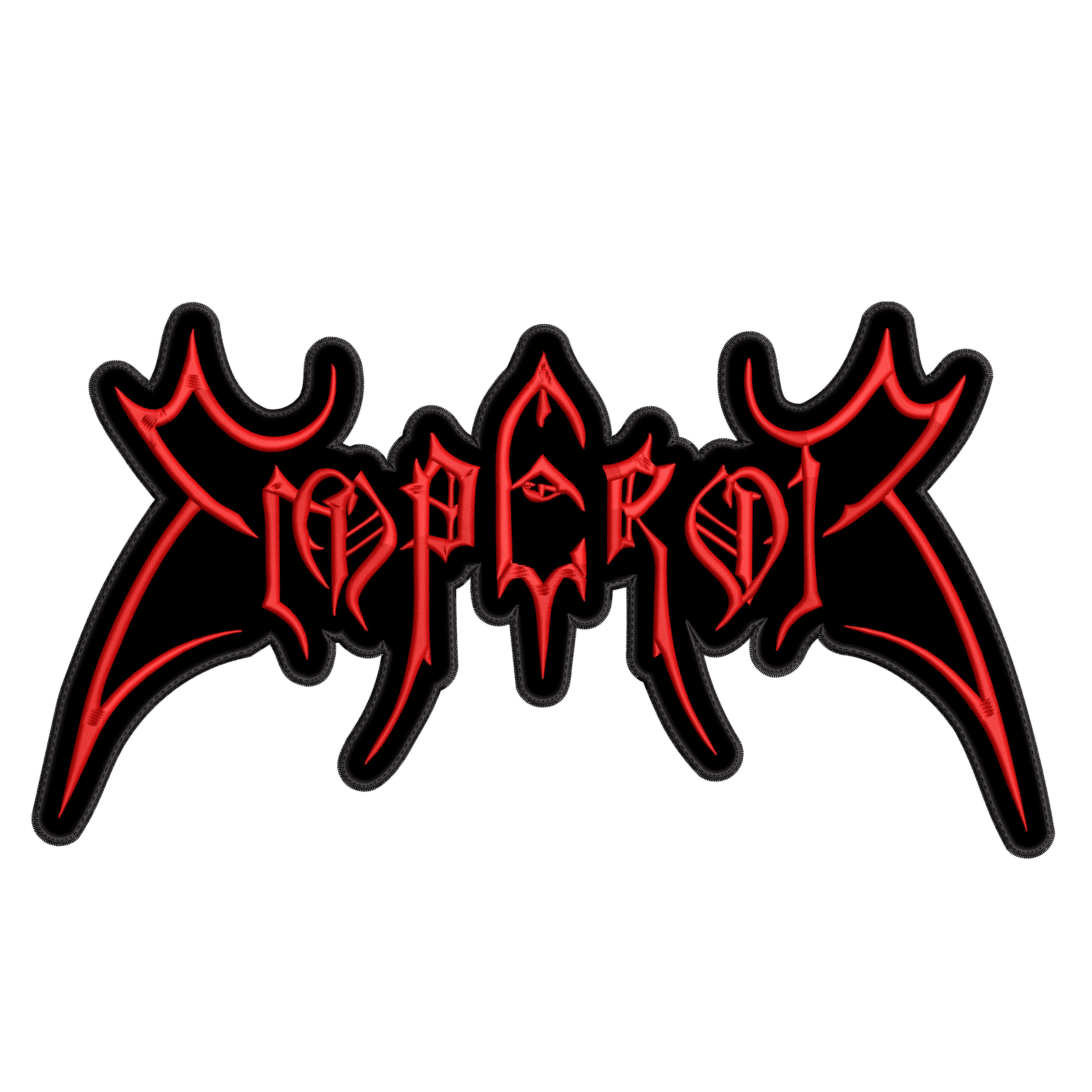 Espaldera Bordada EMPEROR Metal Progresivo