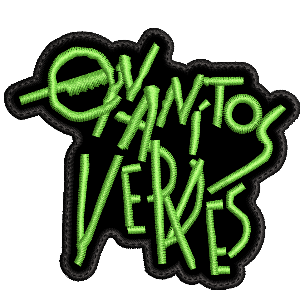 Parche Bordado ENANITOS VERDES Rock Pop