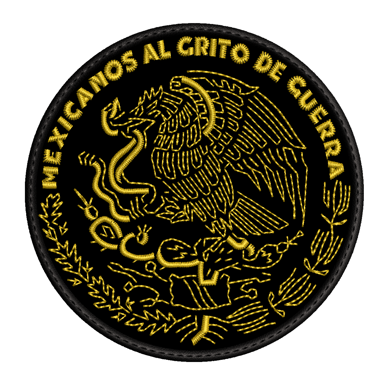 Parche Bordado ESCUDO DE MÉXICO