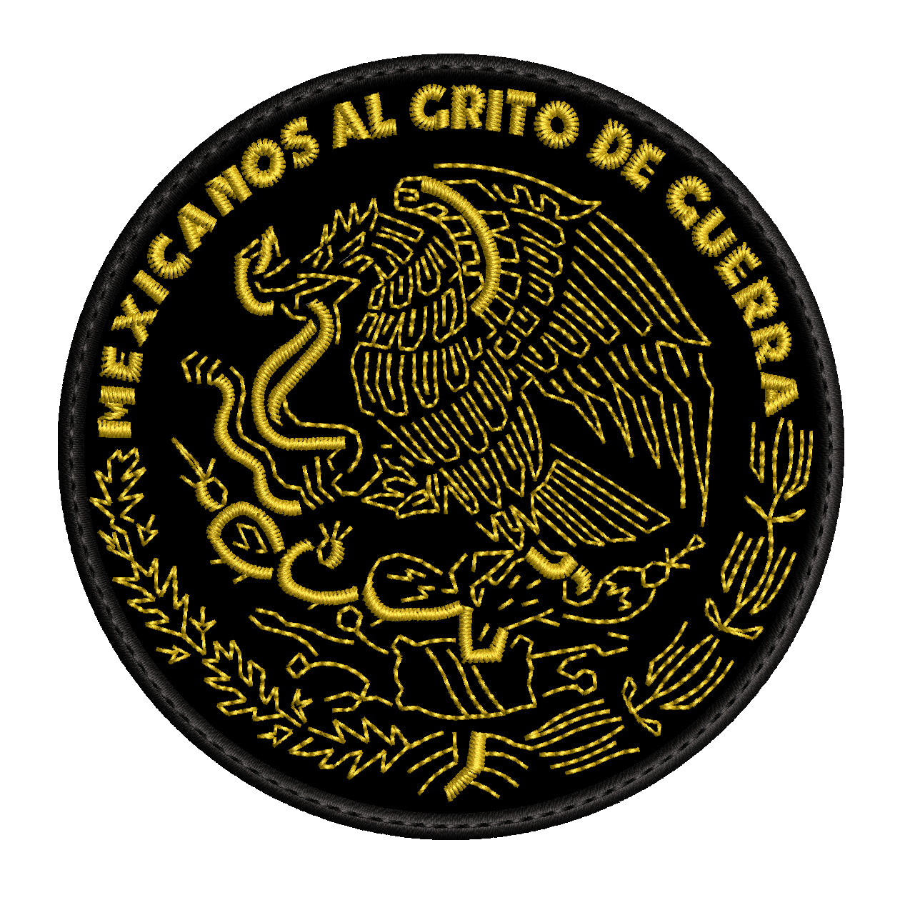Parche Bordado ESCUDO DE MÉXICO