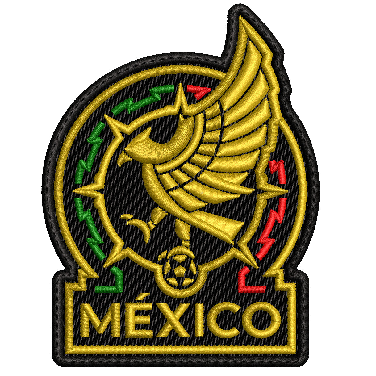 Parche Bordado ESCUDO SELECCION MEXICANA