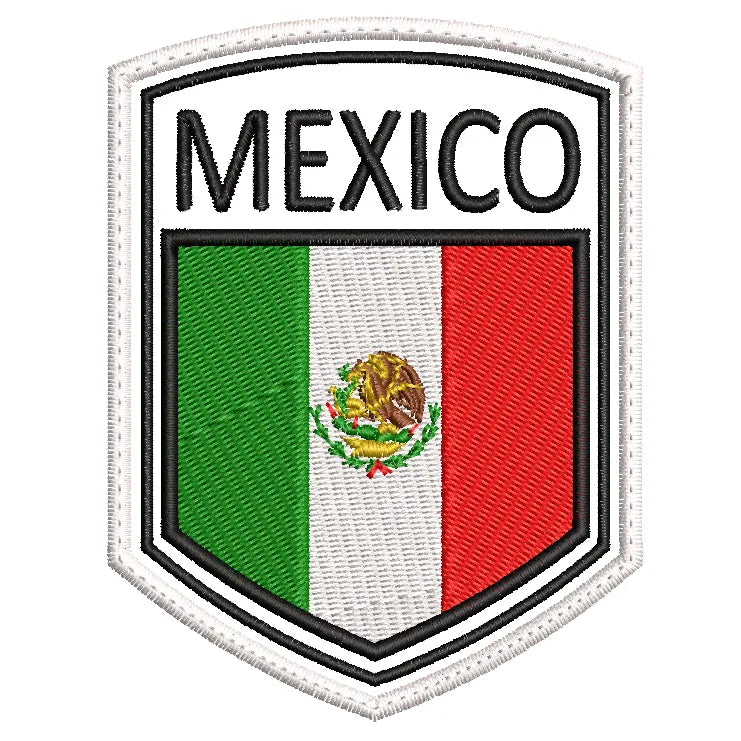 Parche Bordado ESCUDO MEXICO