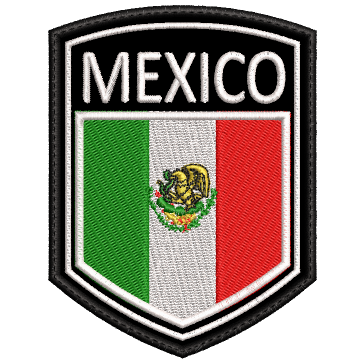 Parche Bordado ESCUDO MEXICO