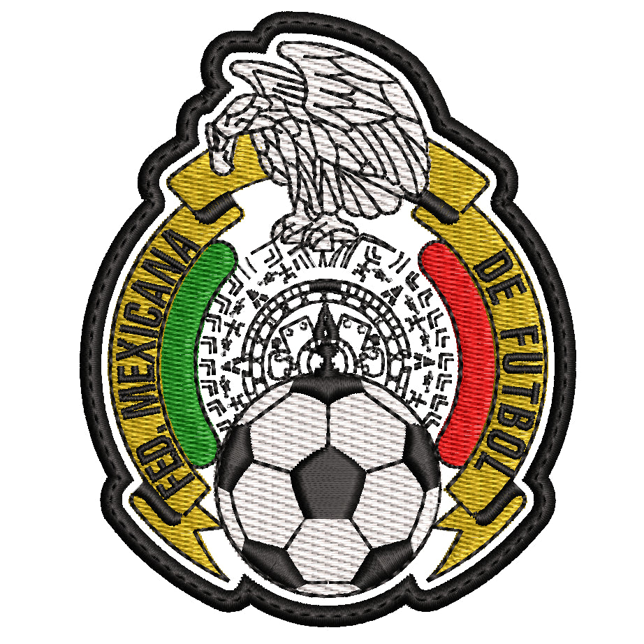 Parche Bordado ESCUDO SELECCION MEXICANA 80s
