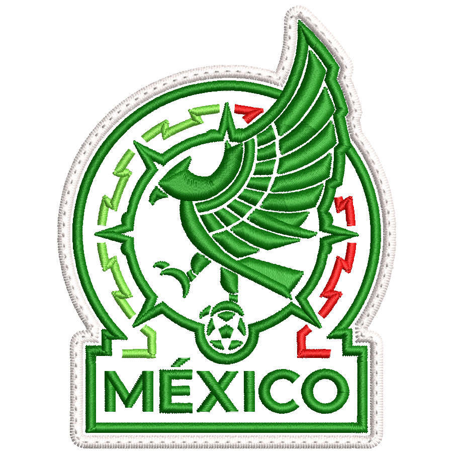Parche Bordado ESCUDO SELECCION MEXICANA