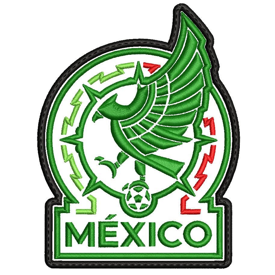 Parche Bordado ESCUDO SELECCION MEXICANA