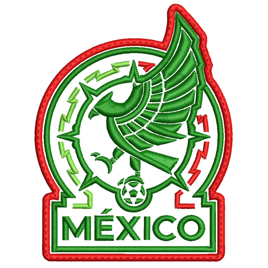 Parche Bordado ESCUDO SELECCION MEXICANA