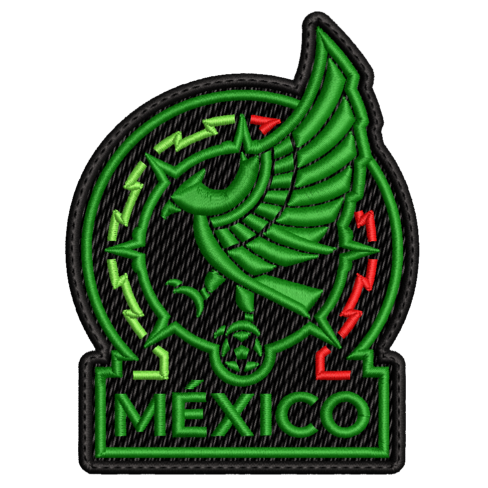 Parche Bordado ESCUDO SELECCION MEXICANA