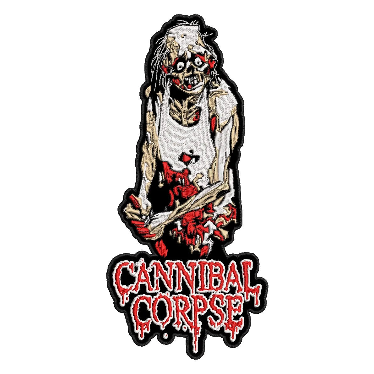 Espaldera Bordada CANNIBAL CORPSE Death Metal