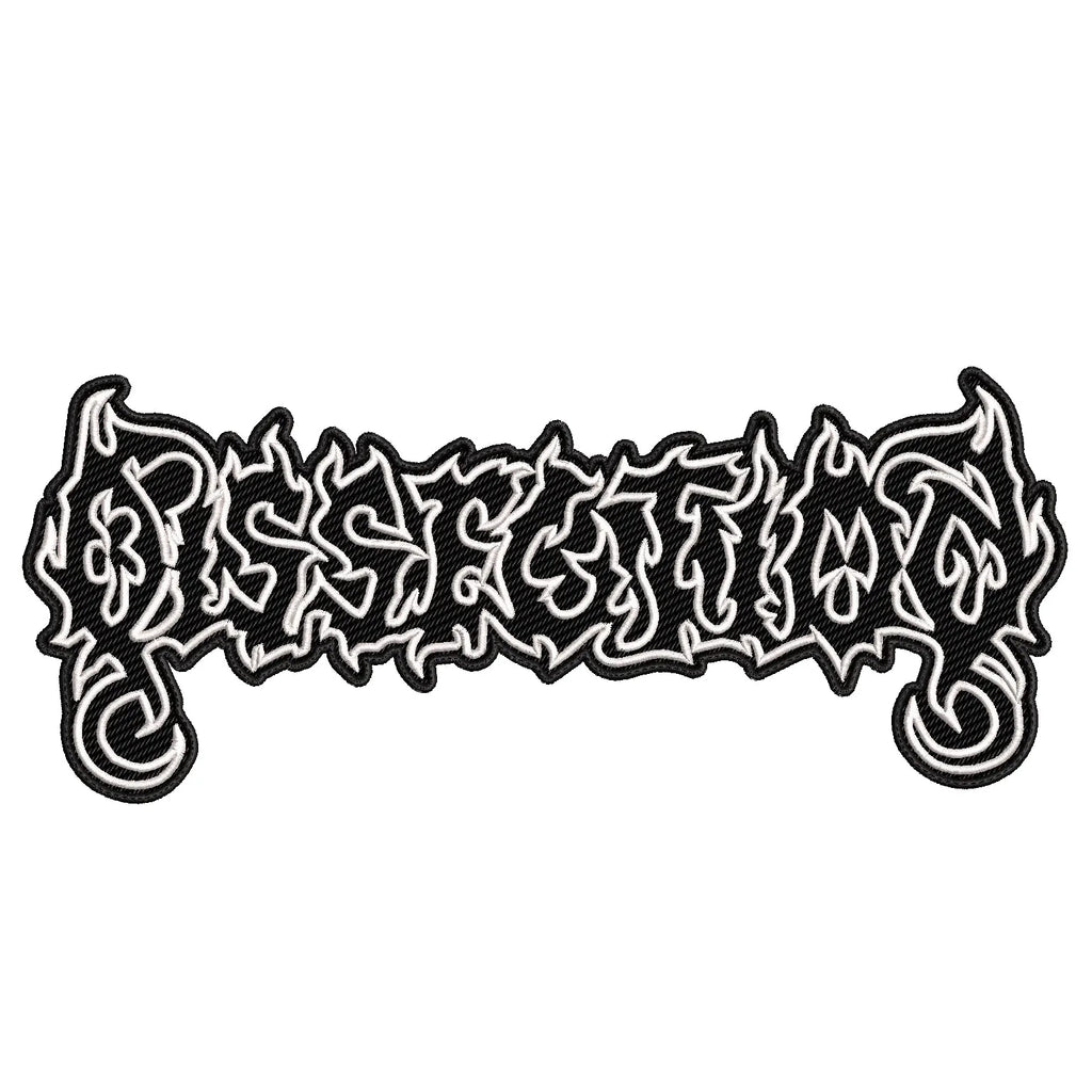 Espaldera Bordada DISSECTION Black Metal