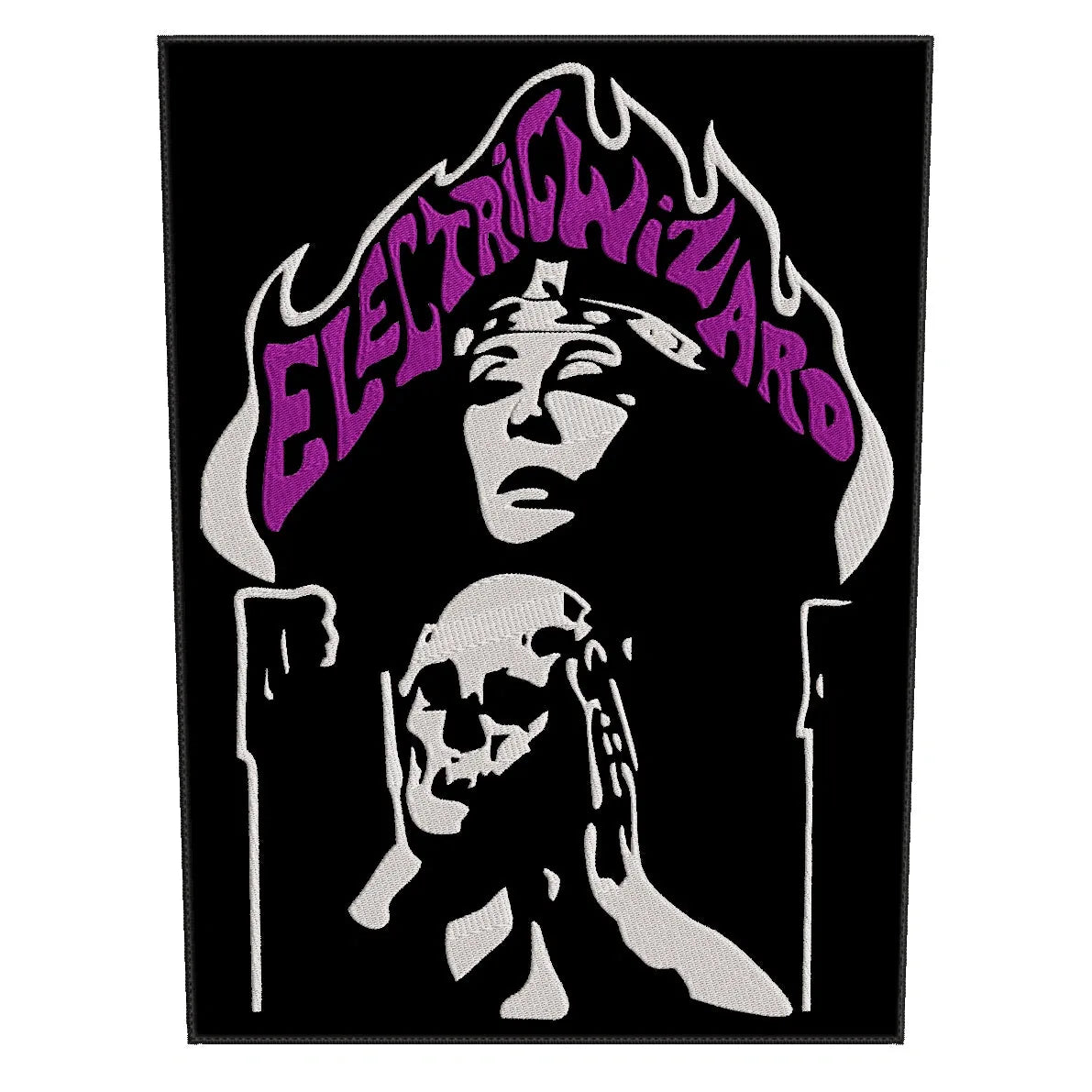 Espaldera Bordada ELECTRIC WIZARD Metal