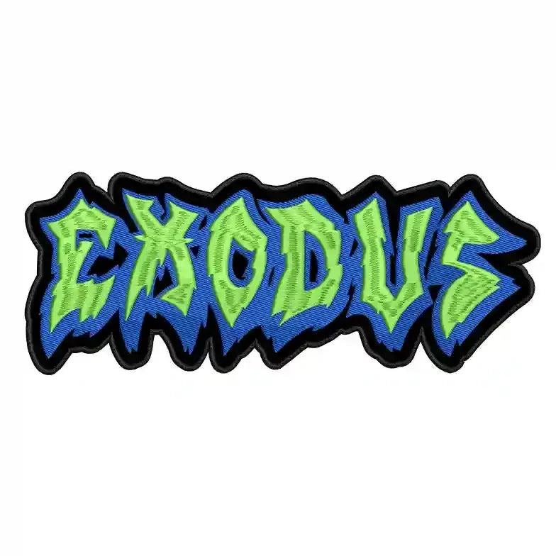 Espaldera Bordada EXODUS Trash Metal