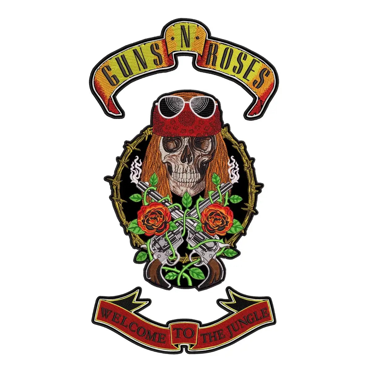Espladera Bordada conjunto GUNS N ROSES