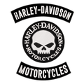 Espaldera Bordada HARLEY DAVIDSON Motorcycles