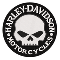 Espaldera Bordada HARLEY DAVIDSON circulo