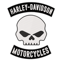 Espaldera Bordada HARLEY DAVIDSON Motorcycles