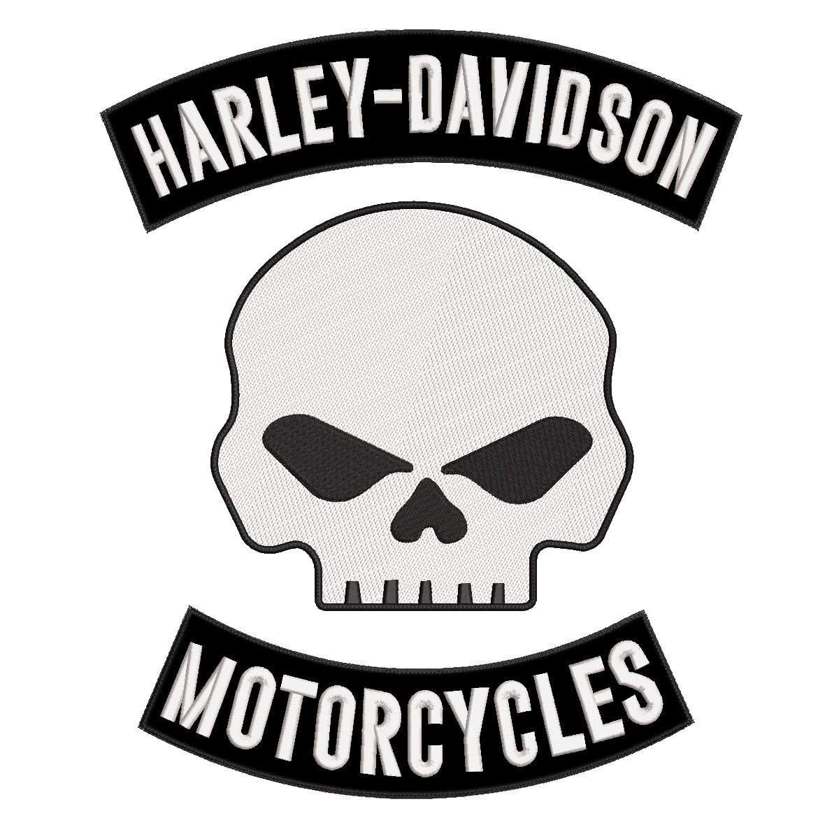 Espaldera Bordada HARLEY DAVIDSON Motorcycles
