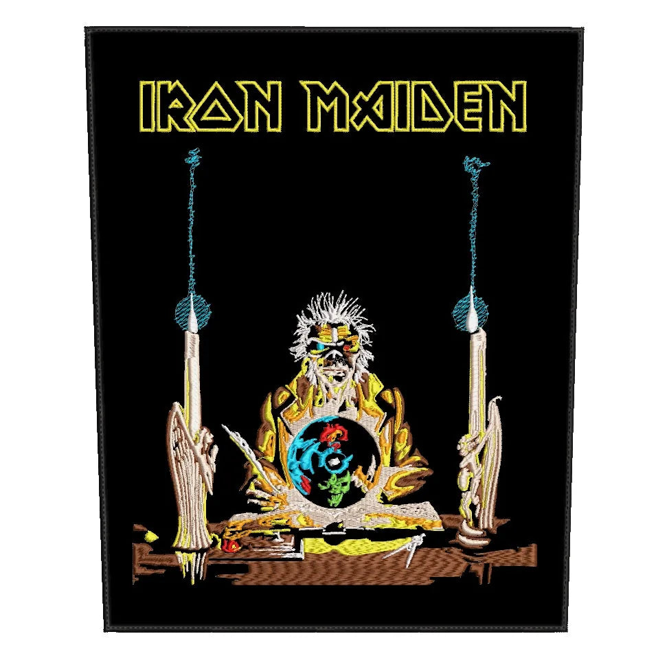 Espaldera Bordado IRON MAIDEN Heavy Metal