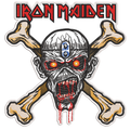 Espaldera Bordada IRON MAIDEN Heavy Metal