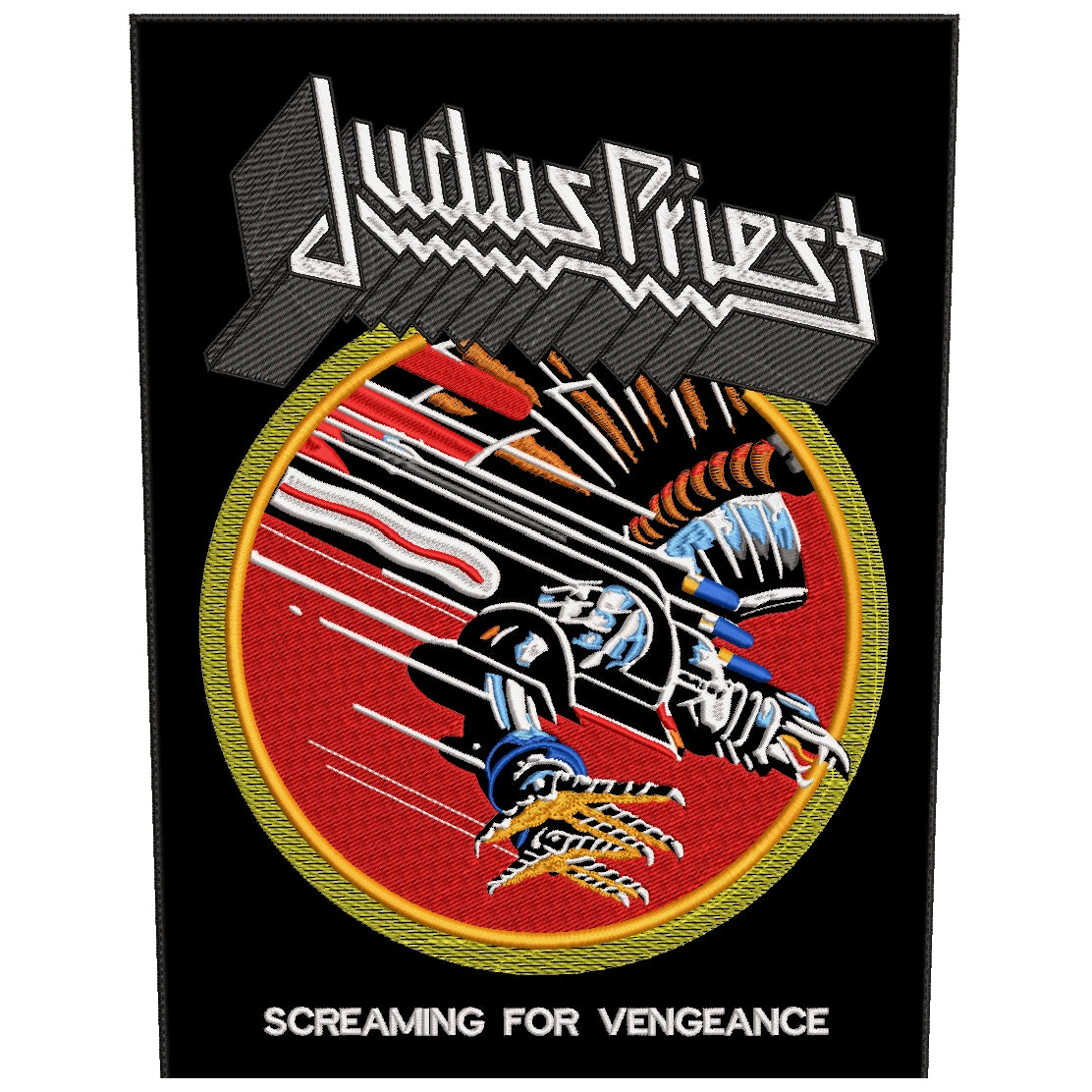 Espaldera Bordada JUDAS PRIEST Heavy Metal