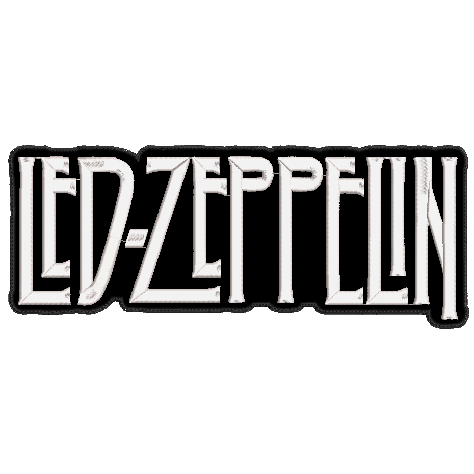 Espaldera Bordada LED ZEPPELIN Hard Rock