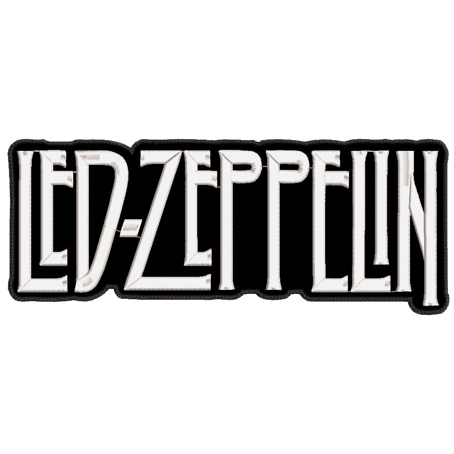 Espaldera Bordada LED ZEPPELIN Hard Rock