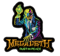 Espaldera Bordada MEGADETH Heavy Metal