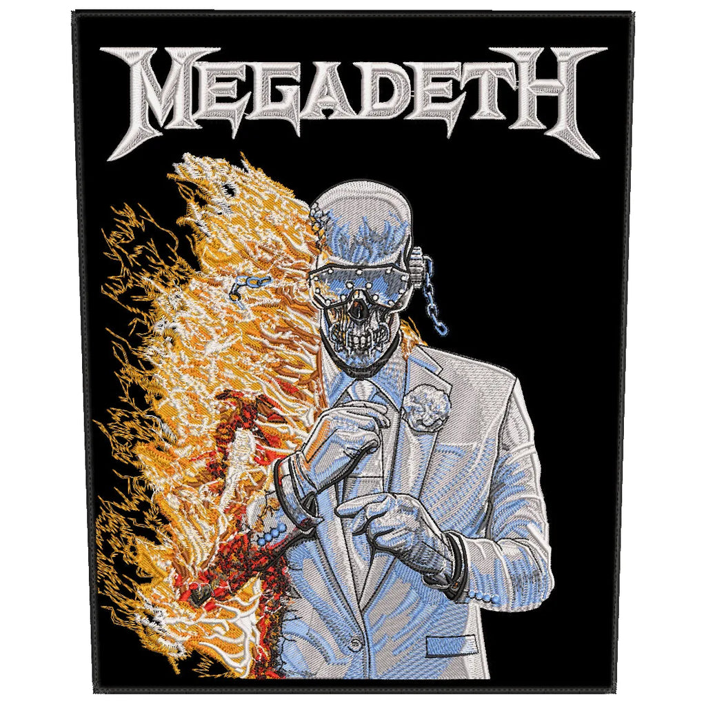 Espaldera Bordada MEGADETH Thrash Metal