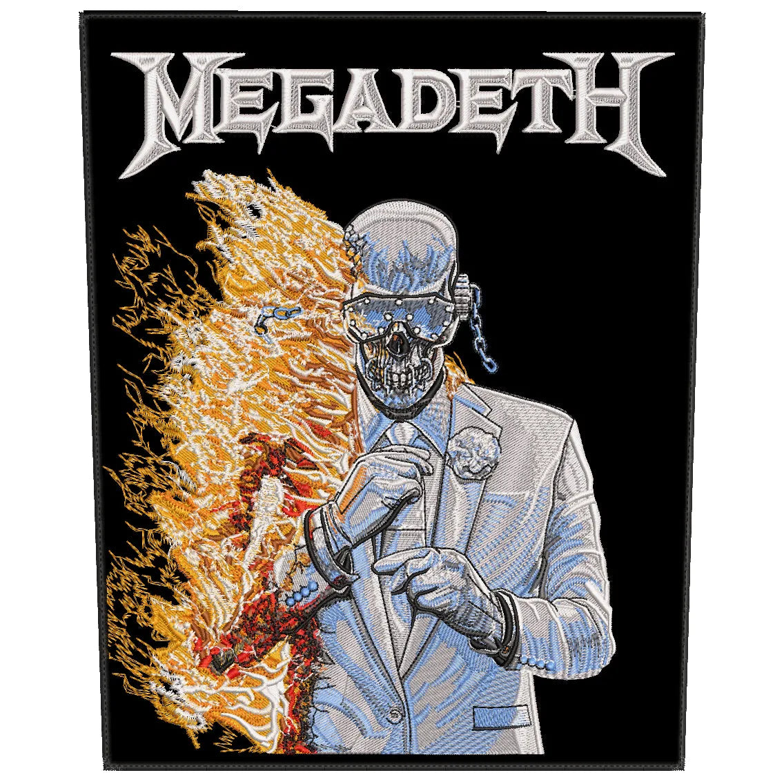 Espaldera Bordada MEGADETH Thrash Metal