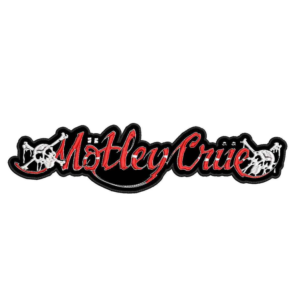 Espaldera Bordada MOTLEY CRUE Glam Metal