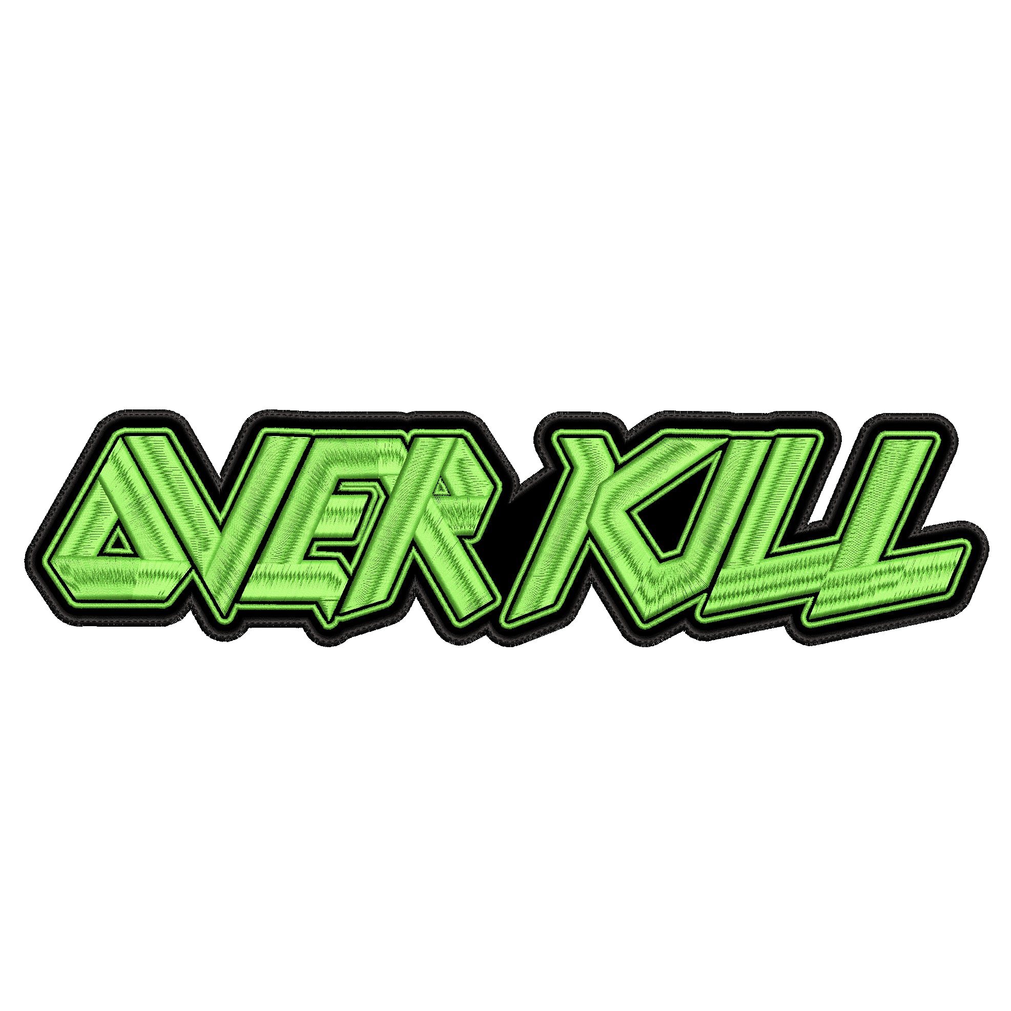 Espaldera Bordada OVERKILL Thrash Metal