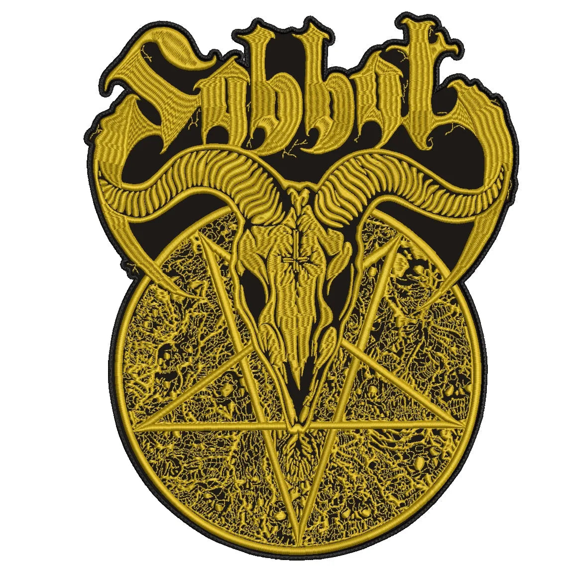 Espaldera Bordada SABBAT Black Metal/Thrash Metal