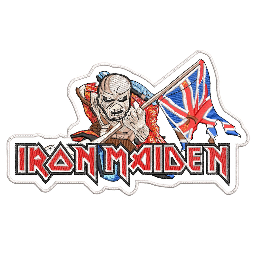 Espaldera Bordada IRON MAIDEN Heavy Metal