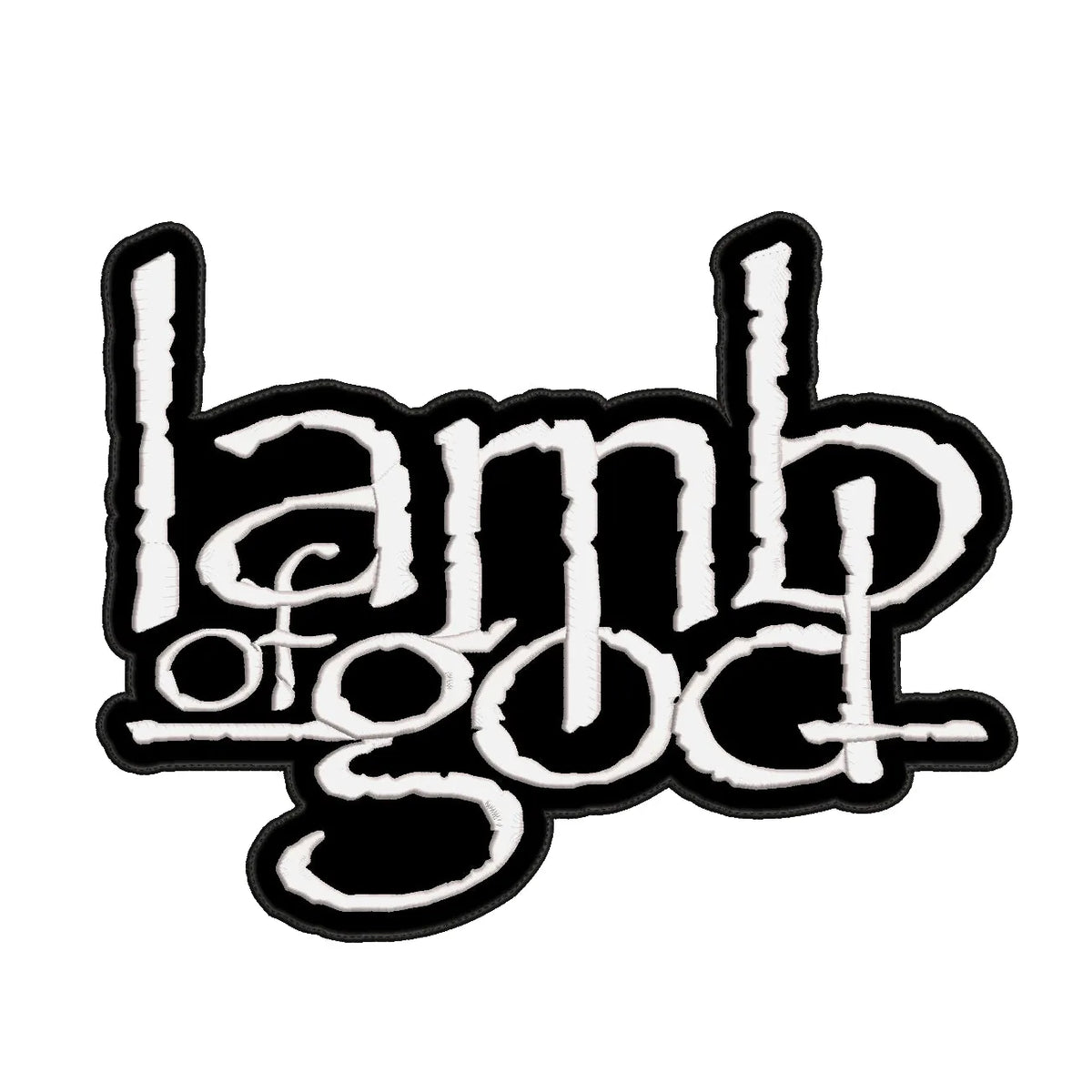 Espaldera Bordada LAMB OF GOD Heavy Metal
