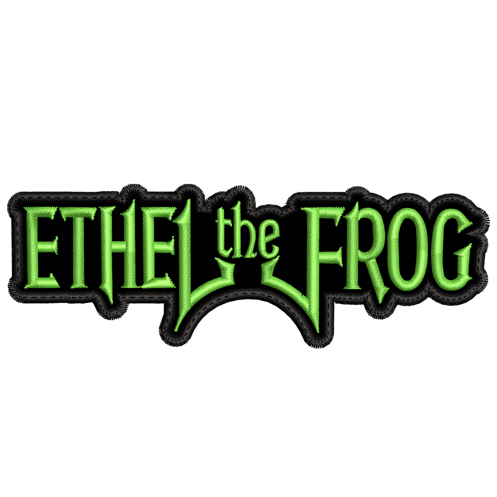 Parche Bordado ETHEL THE FROG Rock