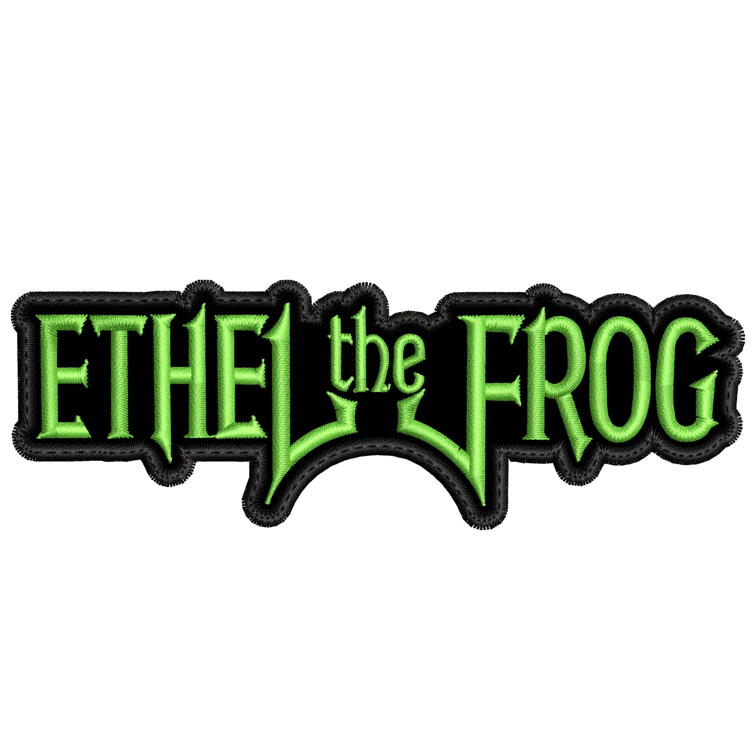 Parche Bordado ETHEL THE FROG Rock