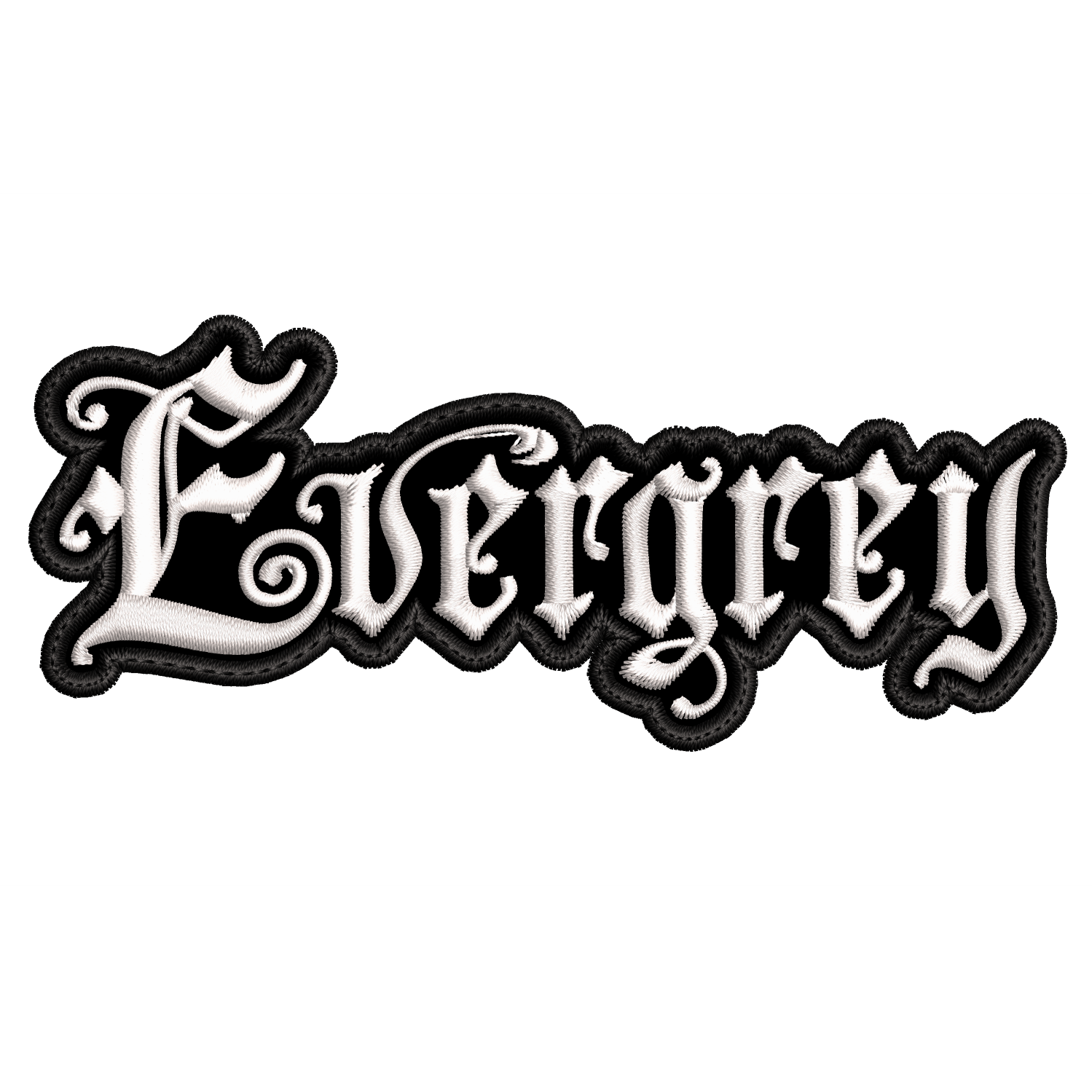 Parche Bordado EVERGREY Metal Progresivo