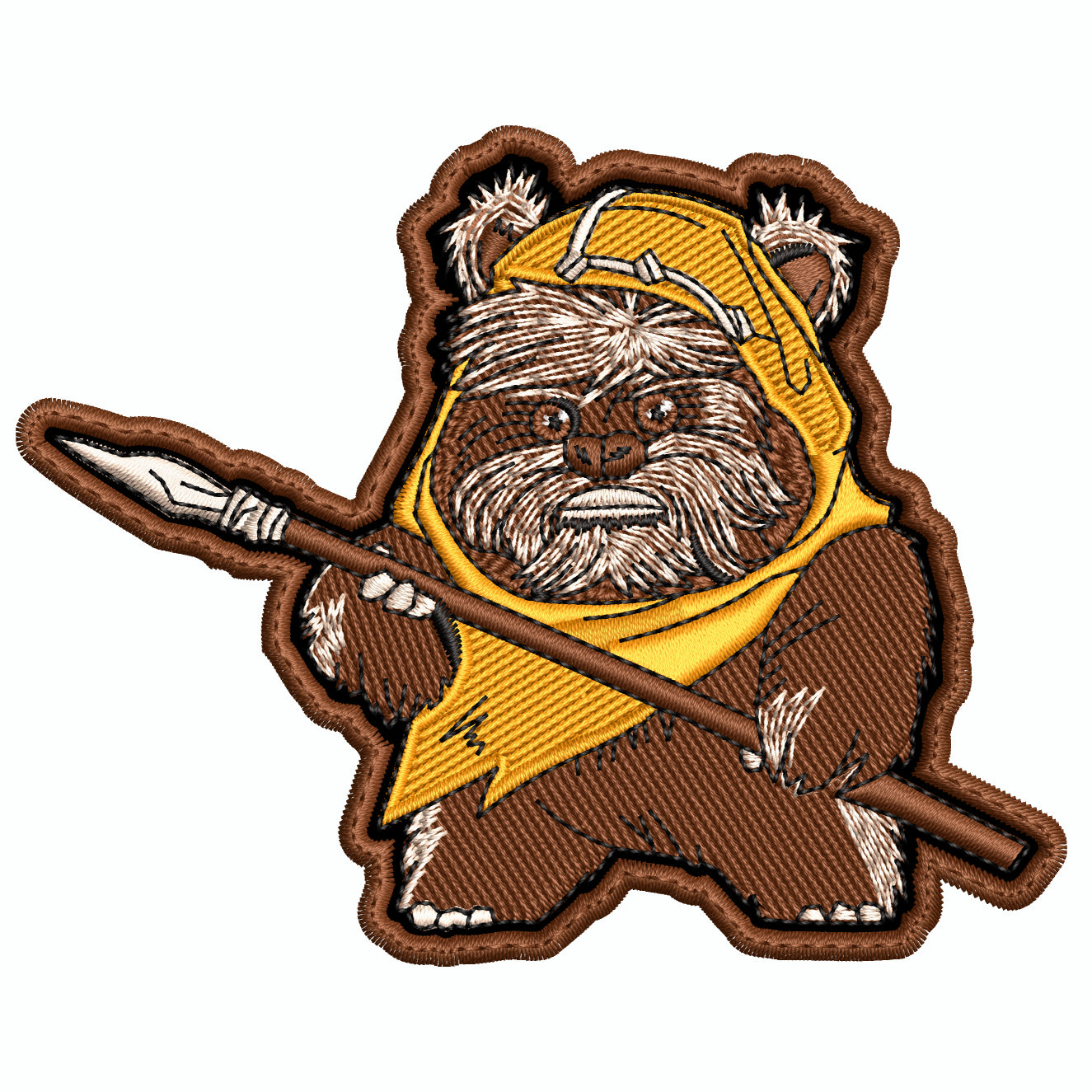 Parche Bordado EWOK STAR WARS