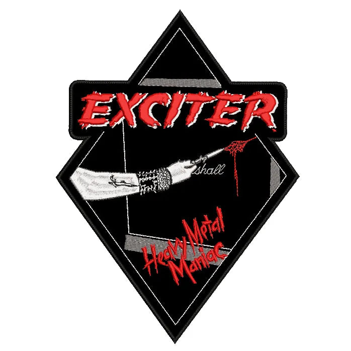 Espaldera Bordada EXCITER Metal
